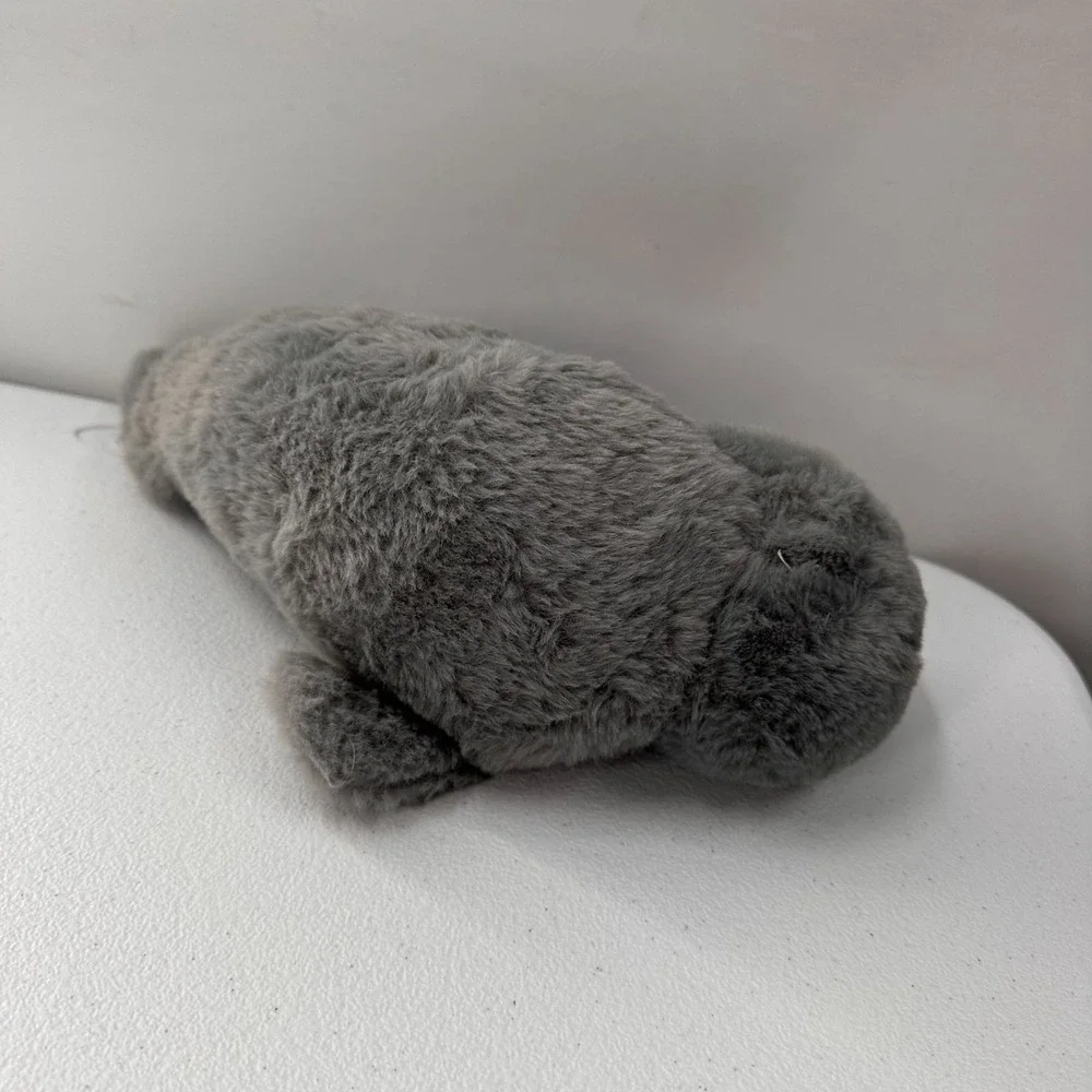 Kellytoy Jazwares Plush Gray Seal Stuffed Animal 12